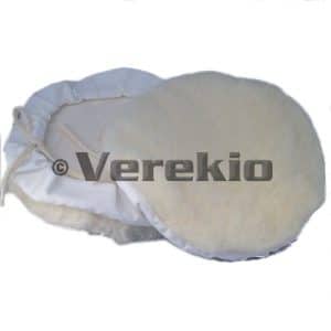 9" Tie-on Sheepskin Bonnet