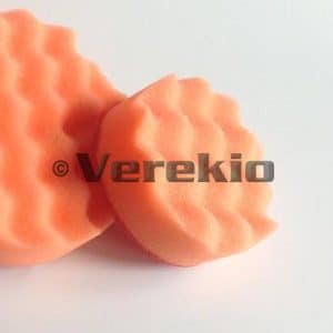 Convoluted (Eggbox) Orange 80mm