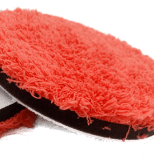 Red Microfibre Pad 75mm